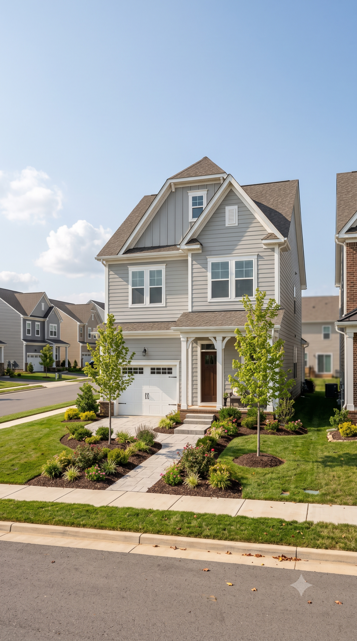 Two-story suburban home in the Route 208 Spotsylvania VA area.